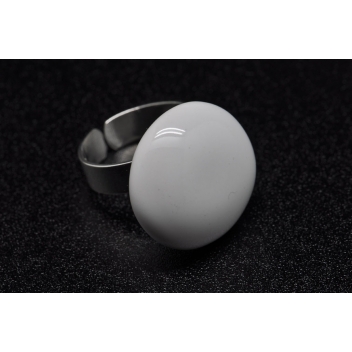 RH1-white - 3700982208872 - Ceraselle - Bague céramique petit modèle Blanc - 4