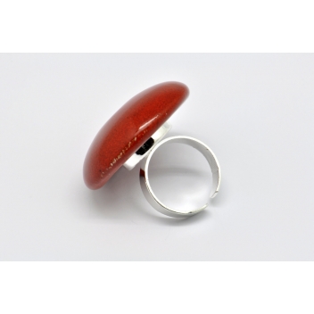 RH1-red - 3700982208919 - Ceraselle - Bague céramique grand modèle Rouge - 2