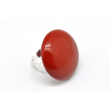 RH1-red - 3700982208919 - Ceraselle - Bague céramique grand modèle Rouge - 4