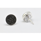 Boucles d\'oreille Turis Feuillage (1 cm)