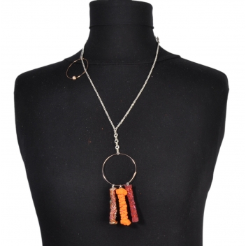 Mimi RC 2 - 3700982224087 - Piti - Collier long Mimi orange - France - 4