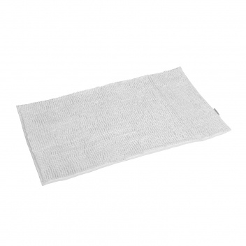 6GMB338BC - 3526780988163 - Douceur d\'intérieur - Tapis de Bain 45x75 cm Microfibre Unie Sweety Blanc