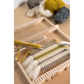 Kit Support Cadre de tissage 30x39 cm