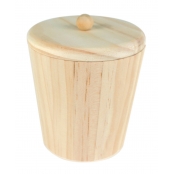Bonbonnière en bois 9 x 8 cm