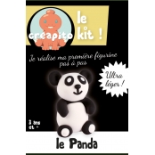 Kit Pâte à modeler enfant Creapito Le panda