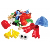 Accessoires personnages pour modelage 26 pièces