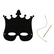 Masques à gratter 23 cm Idéal pour activité manuelle avec les enfant
