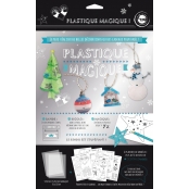 Kit Plastique magique translucide Noël Tendance x3