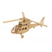 Maquette en carton Hélicoptère 28 x 22 x 11 cm
