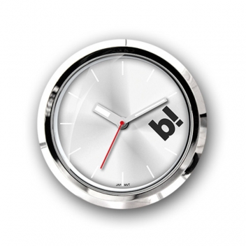  - 3700982214262 - Bill's watches - Montre B! Bracelet noir & cadran silver