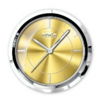  - 3700982215139 - Bill's watch - Montre Classic Bracelet Blanc & cadran Gold Sun. - 2