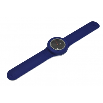  - 3700982214217 - Bill's watch - Montre B! Bracelet bleu & cadran noir