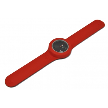  - 3700982214231 - Bill\'s watch - Montre B! Bracelet rouge & cadran noir