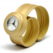 Montre Mini Bracelet Gold & cadran blanc