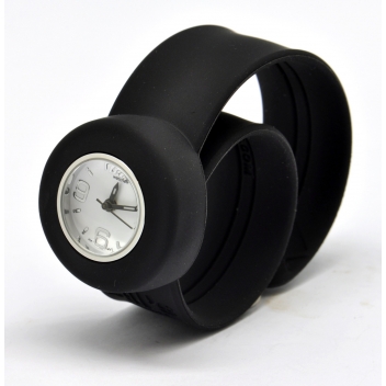  - 3700982214330 - Bill's watch - Montre Mini Bracelet Noir & cadran blanc - 3