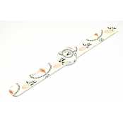 Montre Mini Bracelet Flamingo & cadran blanc