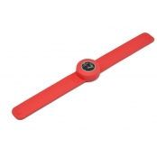 Montre Mini Bracelet Corail & cadran noir