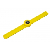 Montre Mini Bracelet Jaune & cadran noir