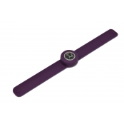 Montre Mini Bracelet Prune & cadran noir