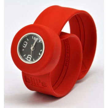  - 3700982214545 - Bill's watch - Montre Mini Bracelet Rouge & cadran noir - 3
