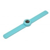 Montre Mini Bracelet Bleu turquoise & cadran noir