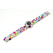 Montre Mini Bracelet 70's Candy & cadran noir