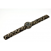 Montre Mini Bracelet Leopard & cadran noir