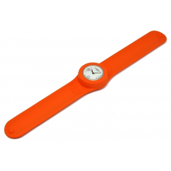  - 3700982214736 - Bill's watches - Montre Classic Bracelet Orange & cadran blanc