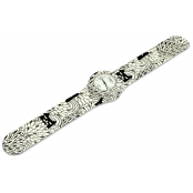 Montre Classic Bracelet Cashcat & cadran blanc
