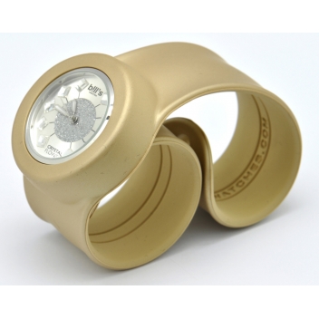  - 3700982214873 - Bill's watch - Montre Classic Bracelet Gold & cadran Crystal Flower - 3