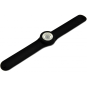 Montre Classic Bracelet Noir & cadran Crystal Flower