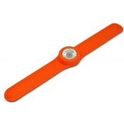 Montre Classic Bracelet Orange & cadran Crystal Flower