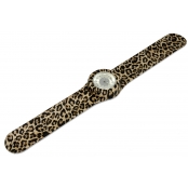 Montre Classic Bracelet Leopard & cadran Crystal Flower