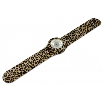  - 3700982215054 - Bill's watch - Montre Classic Bracelet Leopard & cadran Crystal Flower