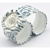 Montre Classic Bracelet Marine Frag. & cadran Crystal Flower