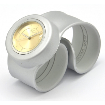  - 3700982215122 - Bill's watch - Montre Classic Bracelet Silver & cadran Gold Sun. - 3