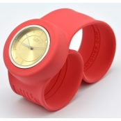 Montre Classic Bracelet Corail & cadran Gold Sun.