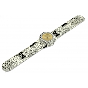 Montre Classic Bracelet Cashcat & cadran Gold Sun.