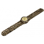 Montre Classic Bracelet Leopard & cadran Gold Sun.