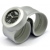 Montre Classic Bracelet Silver & cadran Noir