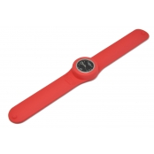 Montre Classic Bracelet Corail & cadran Noir