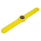 Montre Classic Bracelet Jaune & cadran Noir