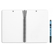 Carnet effaçable réutilisable A5 Chat + stylo