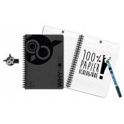 Kit complet WhyNote : carnet stylo nettoyage et housse