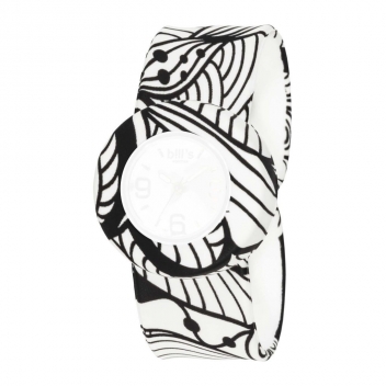 SBMBWP44-0 - 3700982253391 - Bill's watches - Bracelet de montre Mini WaterPrint Black Amazonia