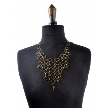 CC06002 - 3700982209756 - La bonne étoile - Collier anneaux et perles Circle - 3