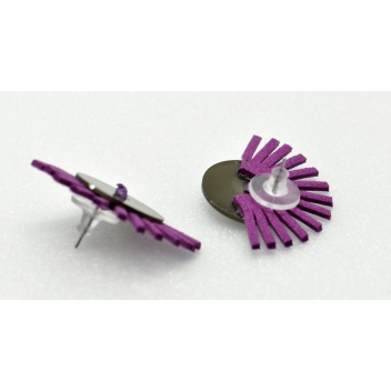 S1386-fuchsia - 3700982206854 - Christina Brampti - Boucles d\'oreille Brampti Fuchsia