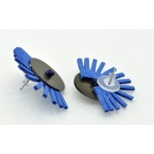 Boucles d\'oreille Brampti Bleu clair