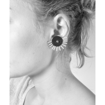 S1386-fuchsia - 3700982206854 - Christina Brampti - Boucles d\'oreille Brampti Fuchsia - 2