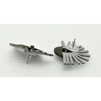 S1386-gris - 3700982206861 - Christina Brampti - Boucles d\'oreille Brampti Gris